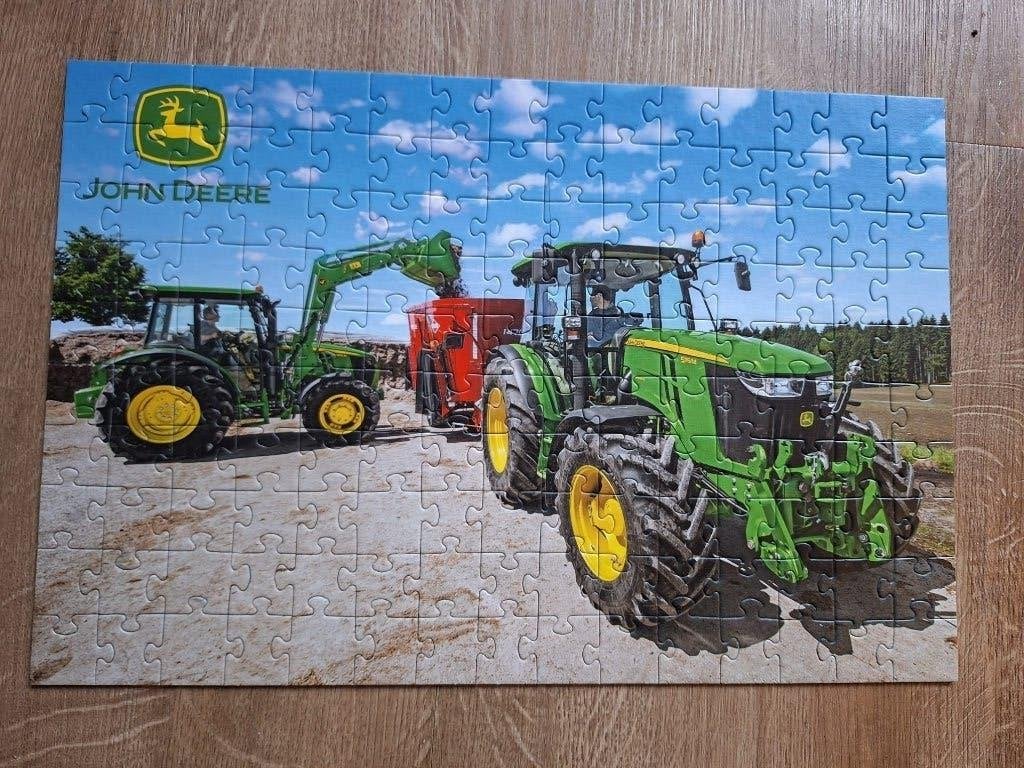 John Deere puzzel (compleet), Ophalen, Meer dan 50 stukjes, Gebruikt, 6 jaar of ouder