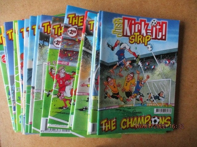 adv5473 the champions just kick-it strip, Eén stripboek, Ophalen, Gelezen