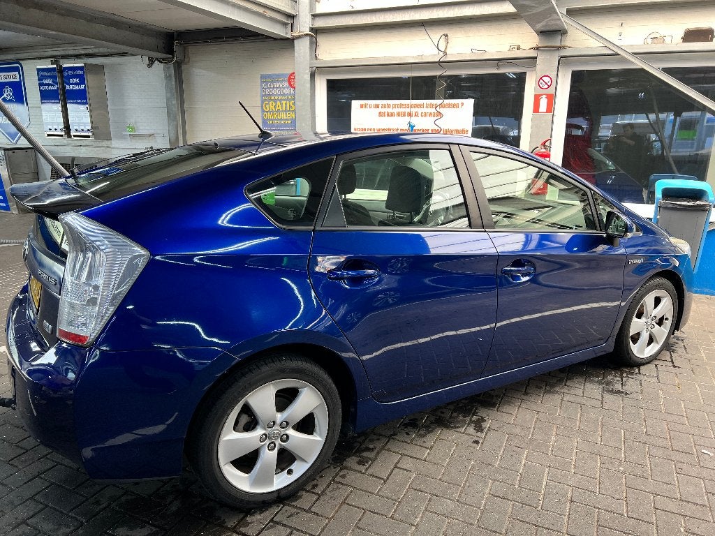 Toyota Prius 1.8 Full Hybrid 136PK Automaat 2009 Blauw, 4 cilinders, Blauw, Origineel Nederlands, Grijs