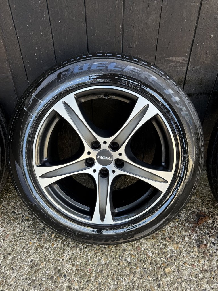 Land rover range rover sport bmw x5 x1 e53 velgen 5x120 19”, Auto-onderdelen, Gebruikt, 255 mm, Banden en Velgen, Niet ingevuld