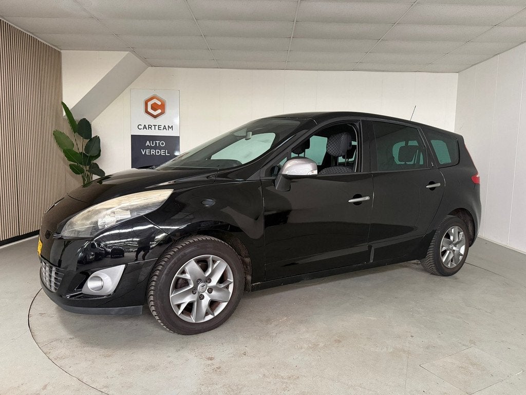 Renault Grand Scénic 1.4 TCe Parisienne Airco, Navigatie, L, Auto's, Renault, Voorwielaandrijving, Gebruikt, 4 cilinders, Zwart