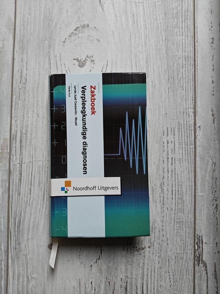 Zakboek Verpleegkundige diagnosen, Boeken, Studieboeken en Cursussen, Ophalen of Verzenden, Zo goed als nieuw, MBO, Diverse auteurs