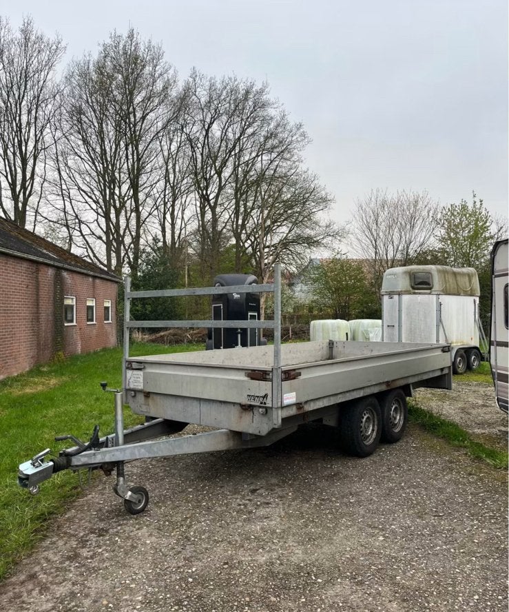 Henra tandemasser 2700kg, Ophalen of Verzenden, Zo goed als nieuw