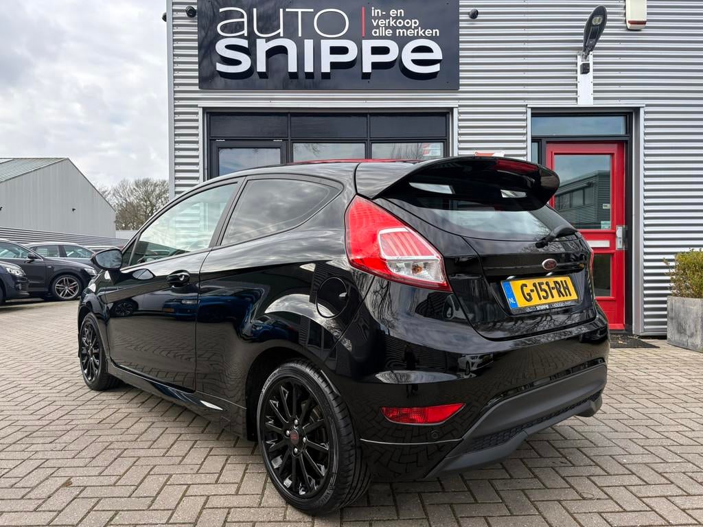 Ford Fiesta 1.0 EcoBoost Black Edition -140 PK!-CLIMA-CRUISE, Auto's, Voorwielaandrijving, Stof, 1028 kg, Zwart