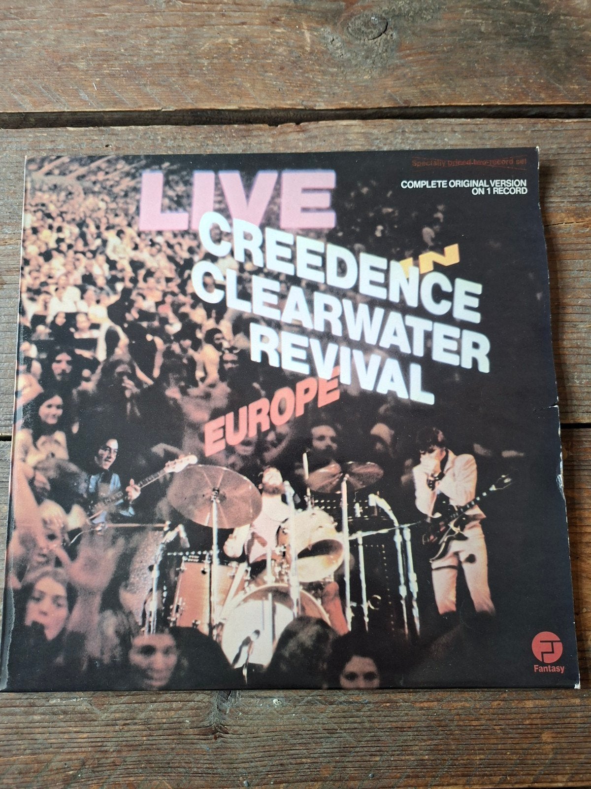 Creedence Clearwater Revival - Live in Europe LP (1973), LP, Gebruikt, Originele persing, Ophalen of Verzenden