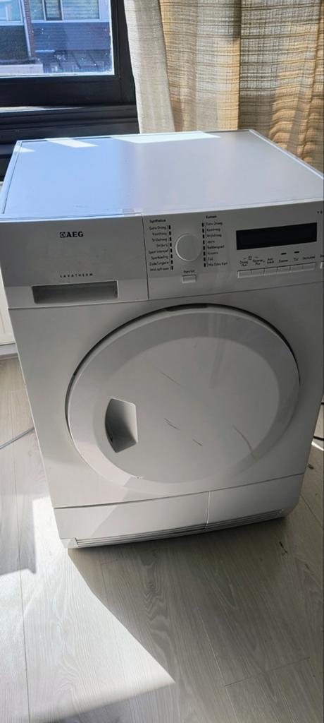 AEG Lavatherm Protex Warmtepomp Droger, Witgoed en Apparatuur, Wasdrogers, Ophalen, 6 tot 8 kg, Zo goed als nieuw, Voorlader