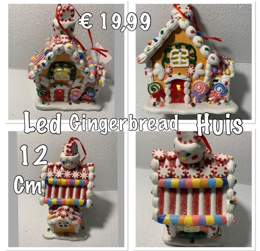Gingerbread huisjes, Ophalen of Verzenden, Nieuw