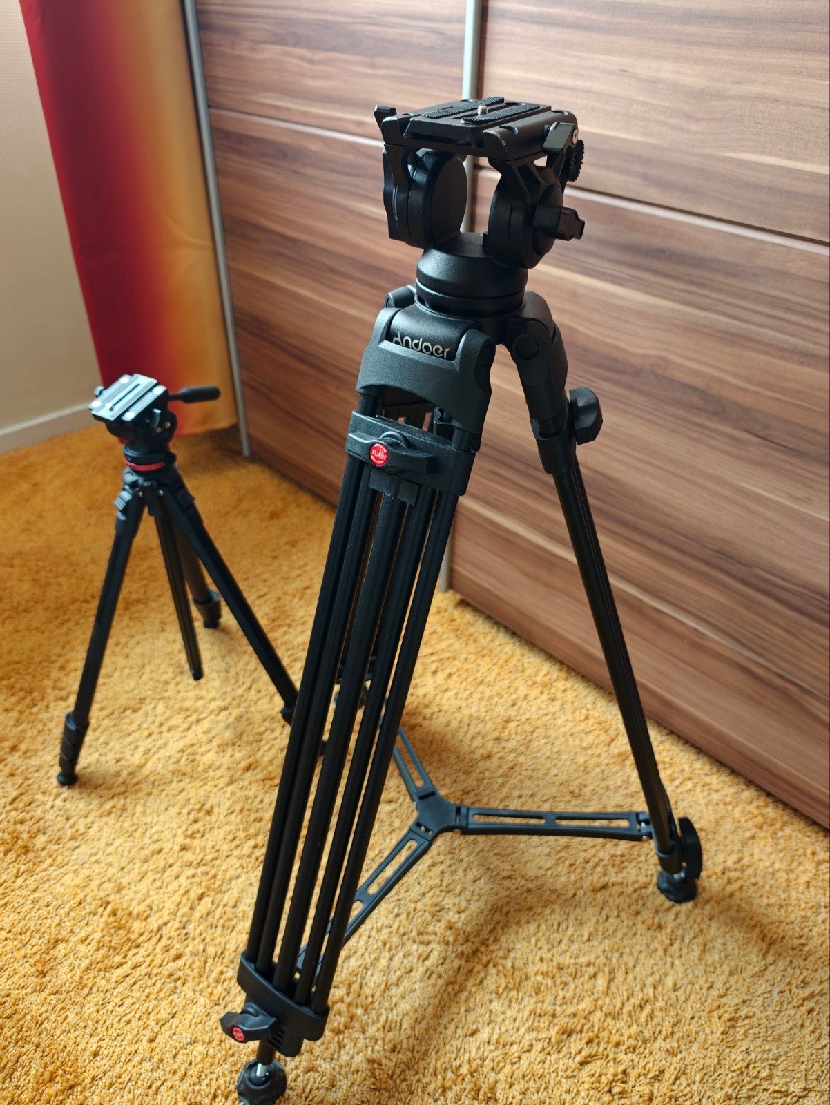 Tripods  statief ulanzi en andoer gratis, Ophalen, Minder dan 150 cm, Driepoot