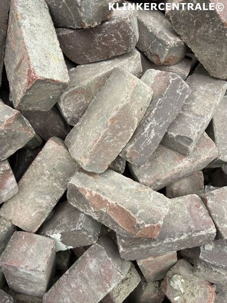 600m2 rood paars gemêleerd gebakken dikformaat klinkers stra, Bij dit gebruikte product niet te achterhalen, Gebruikt, Verzenden