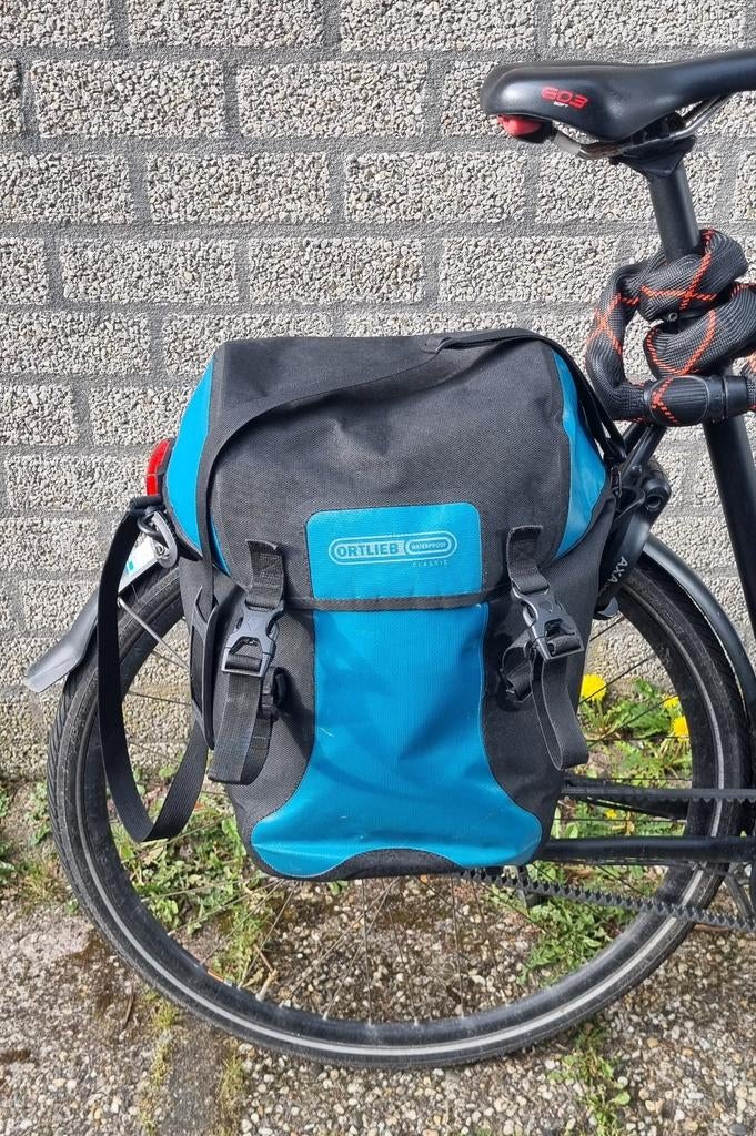 Ortlieb Bike Packer met Commuter Insert en schouderband, Ophalen of Verzenden, Gebruikt