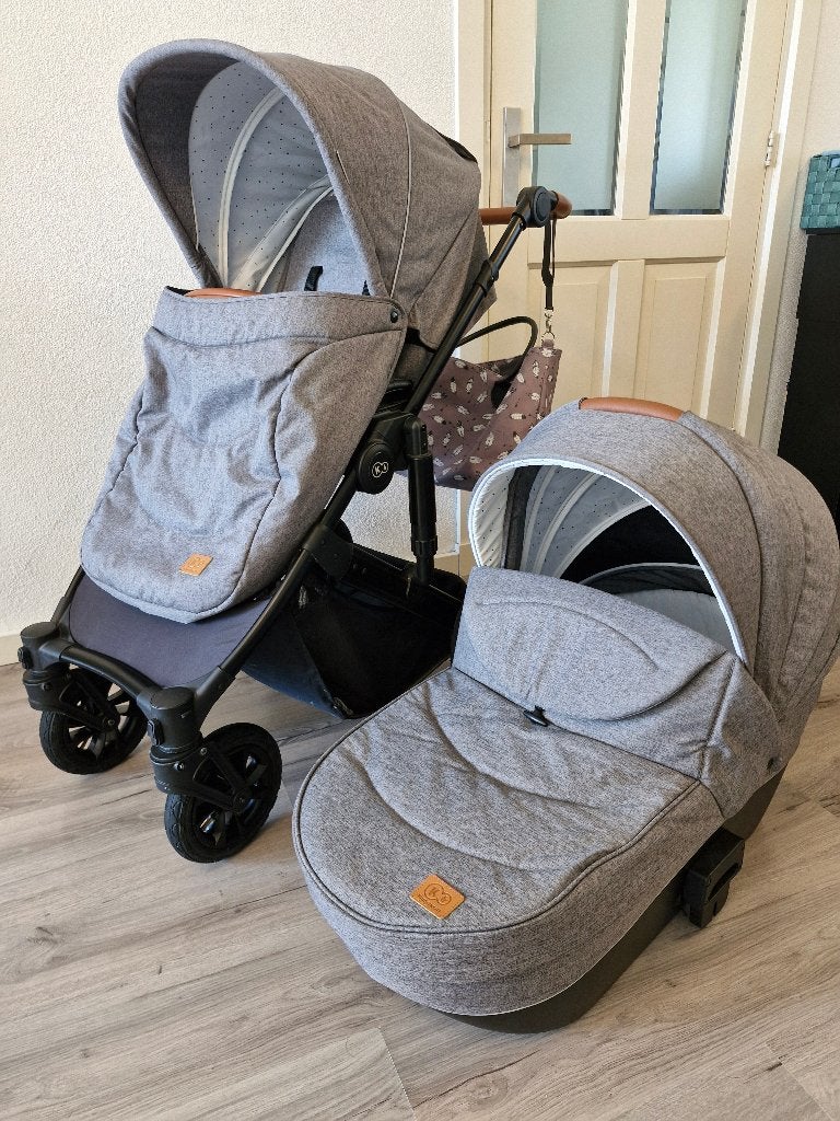 Kinderkraft 2-in-1 duowagen compleet met accessoires, Zo goed als nieuw, Duowagen, Combiwagen, Ophalen