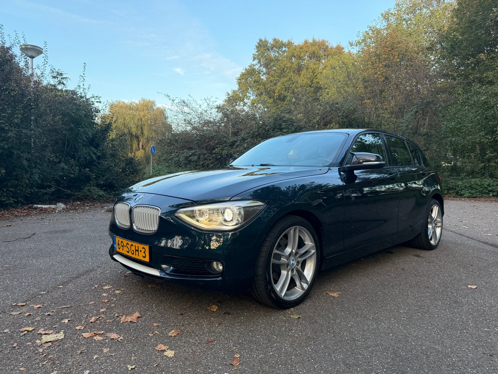 BMW 1-Serie 116I 100KW 5DR 2011 Blauw urban line| NL auto |, 1-Serie, Zwart, 4 cilinders, Blauw