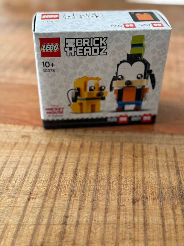 Lego BrickHeadz 40378 Goofy & Pluto Disney, Ophalen of Verzenden, Nieuw, Complete set, Lego