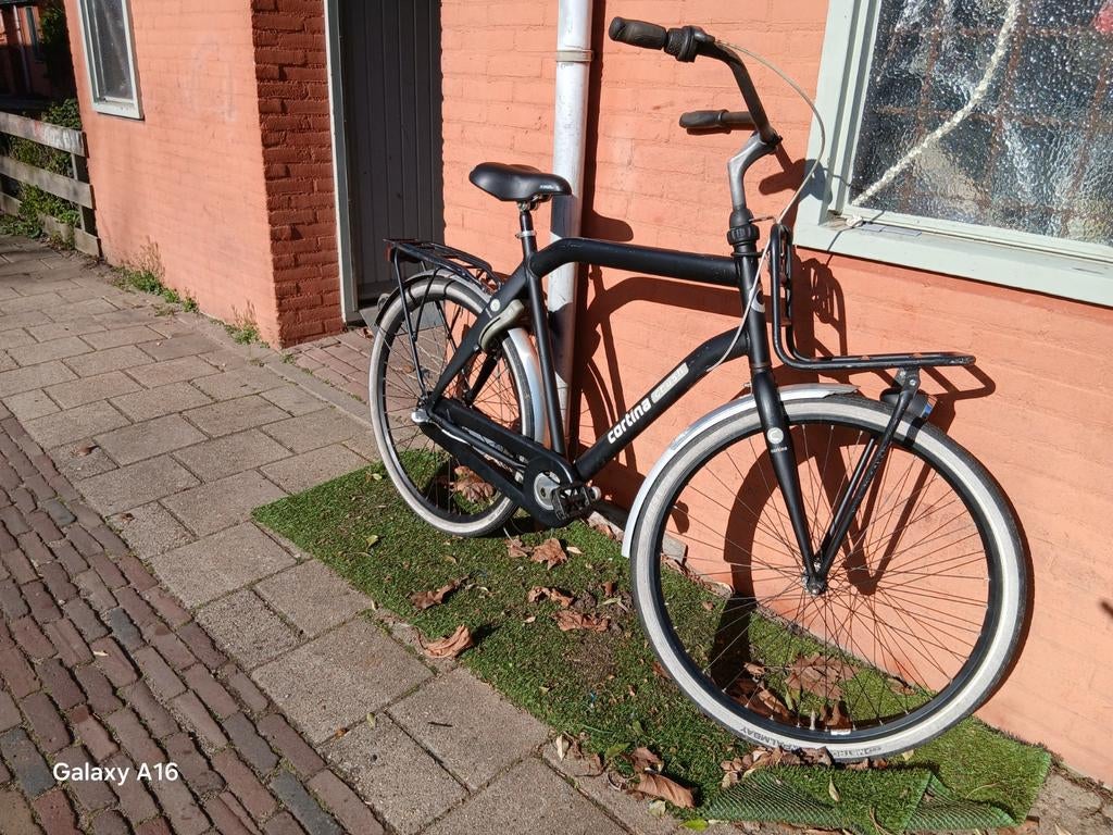 Cortina Crush herenfiets - Stoer en betrouwbaar, Fietsen en Brommers, 53 tot 57 cm, Ophalen of Verzenden, Gebruikt, Overige merken