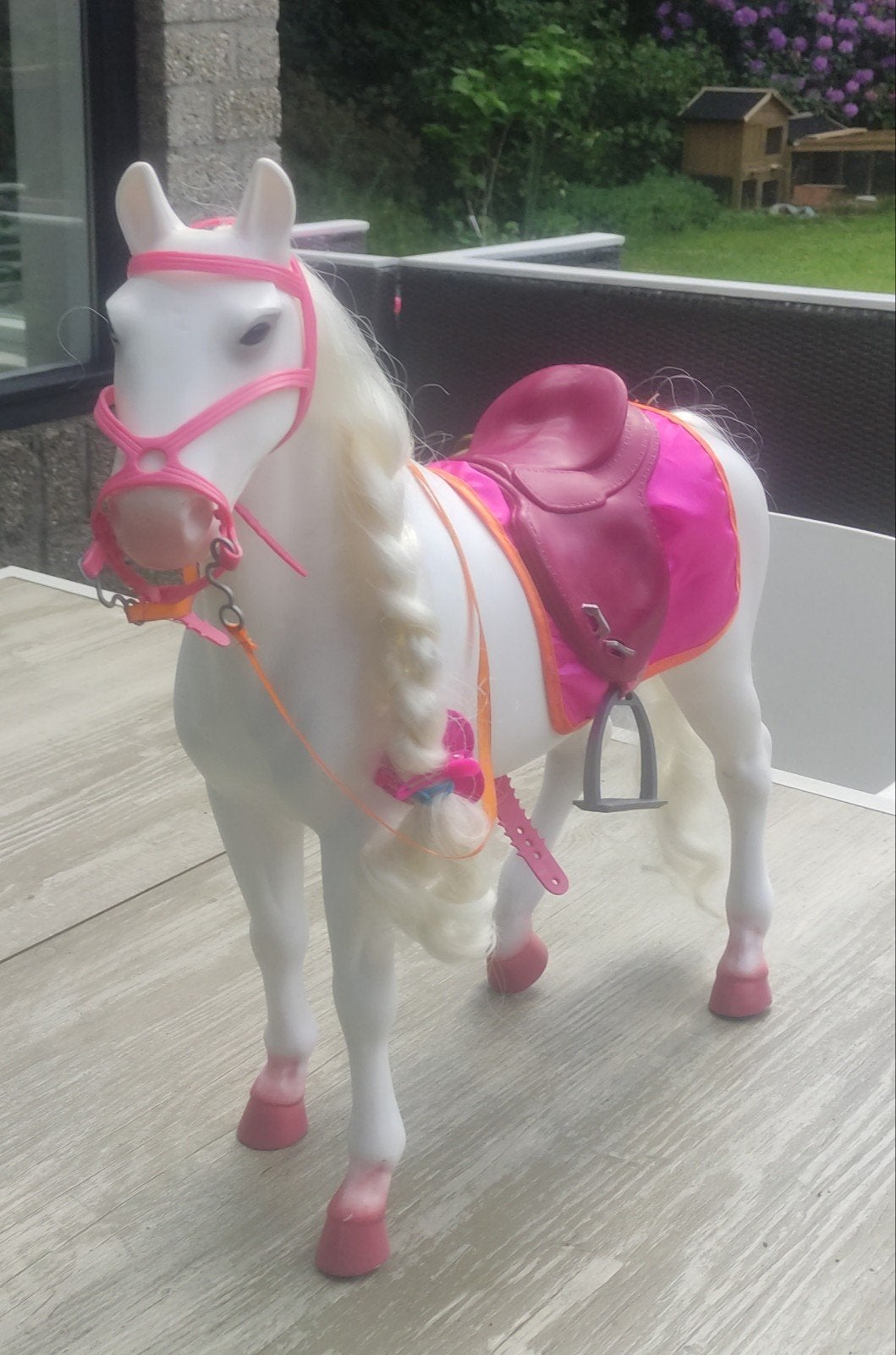 Groot Our Generation Camarillo paard 50 cm, Ophalen of Verzenden, Zo goed als nieuw, Barbie