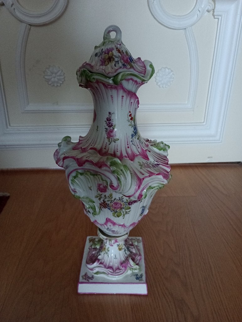 antieke vaas, Ophalen