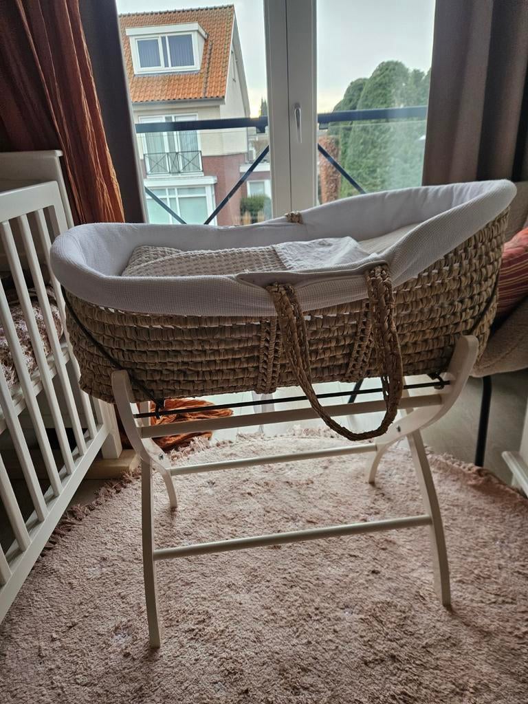 Mozes wiegje - zo goed als nieuw, Kinderen en Baby's, Babywiegjes en Ledikanten, Ophalen, Zo goed als nieuw, Wieg