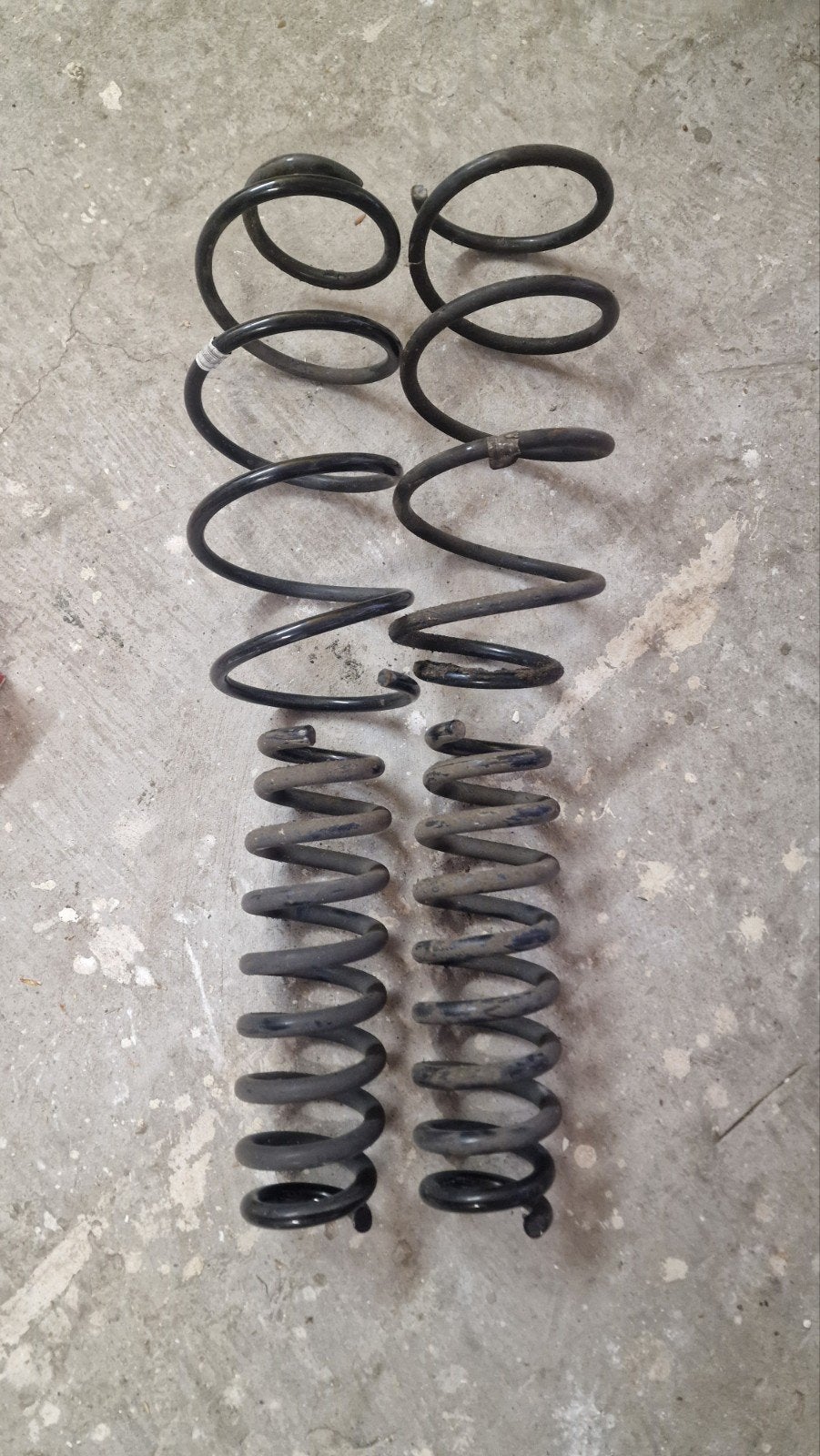 BMW E91 originele veren – voor + achter – gebruikte set, Ophalen of Verzenden, Gebruikt, BMW