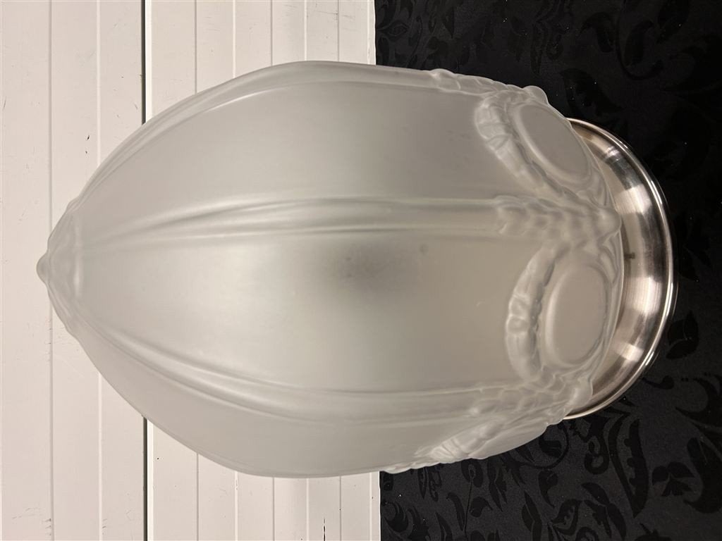A7509. Toffe Art Deco stijl hanglamp, Huis en Inrichting, Lampen | Plafondlampen, Ophalen, Gebruikt