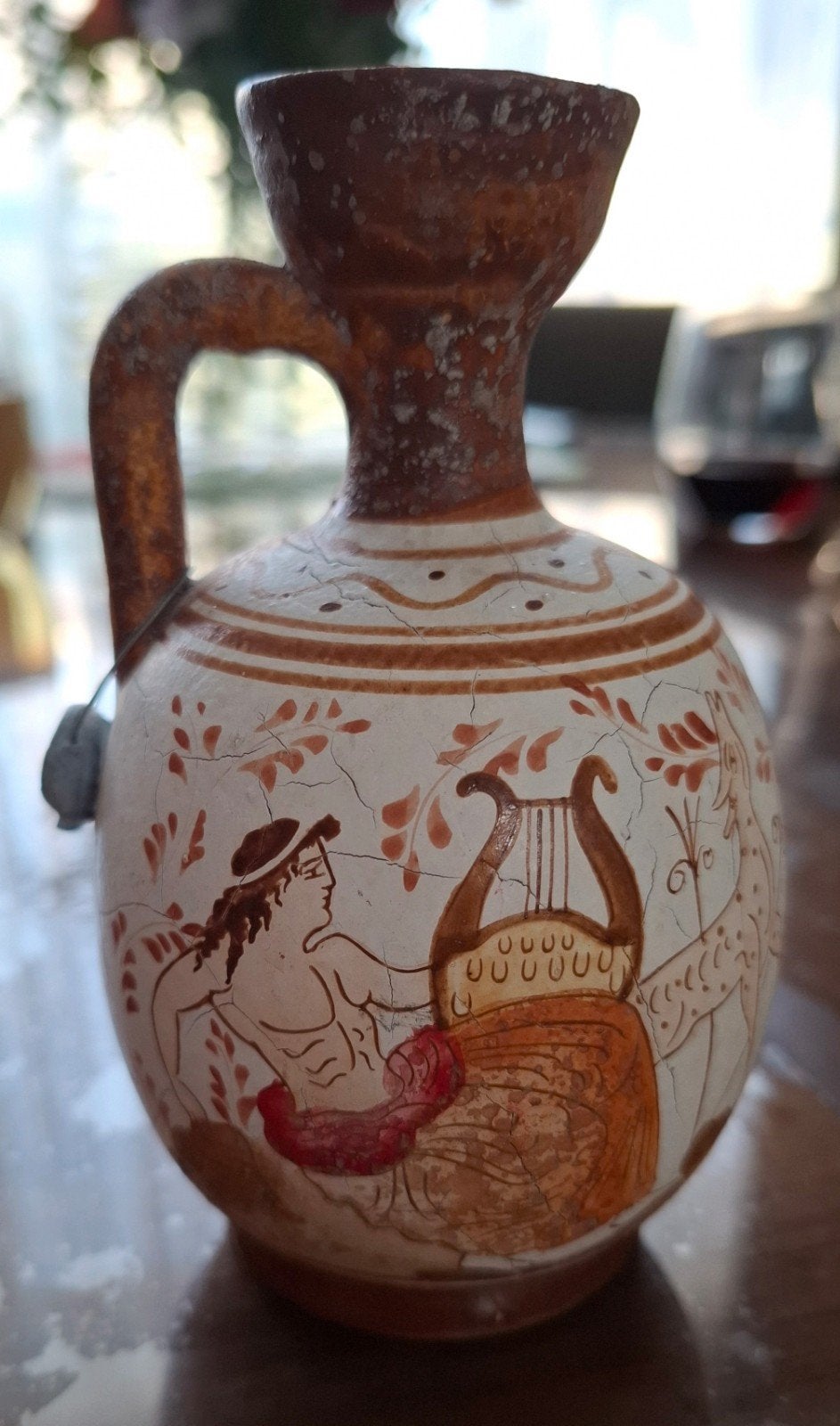 Decoratieve Griekse vaas - Kopie Klassieke Periode, Antiek en Kunst, Ophalen of Verzenden