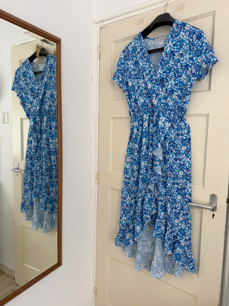 Leuke blauwe lentejurk van Sweet Jewellery maat L, Kleding | Dames, Maat 38/40 (M), Blauw, Ophalen of Verzenden, Zo goed als nieuw