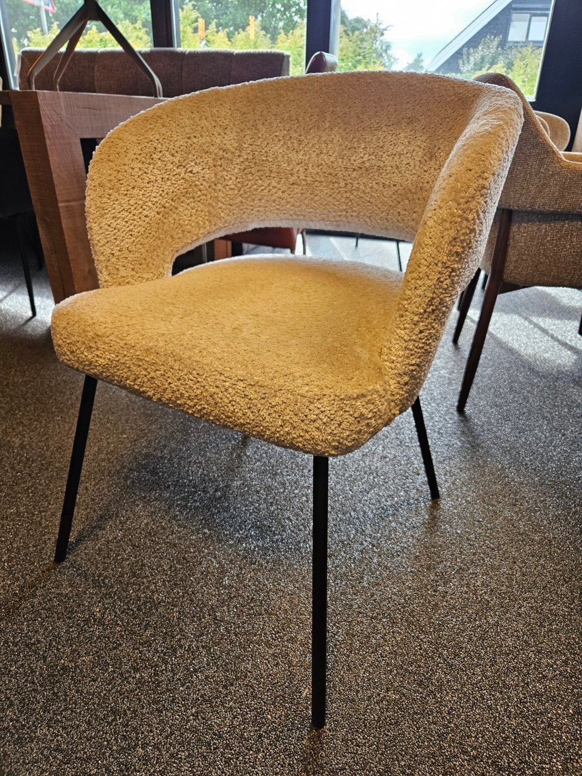 stoel MANON h.e. design, Overige kleuren, Nieuw, Ophalen of Verzenden, Stof