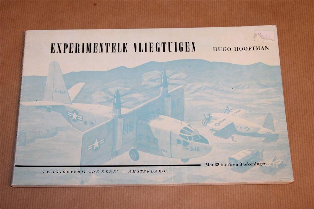 Experimentele Vliegtuigen — Hugo Hooftman [1957], Verzamelen, Luchtvaart en Vliegtuigspotten, Gebruikt, Schaalmodel, -, -