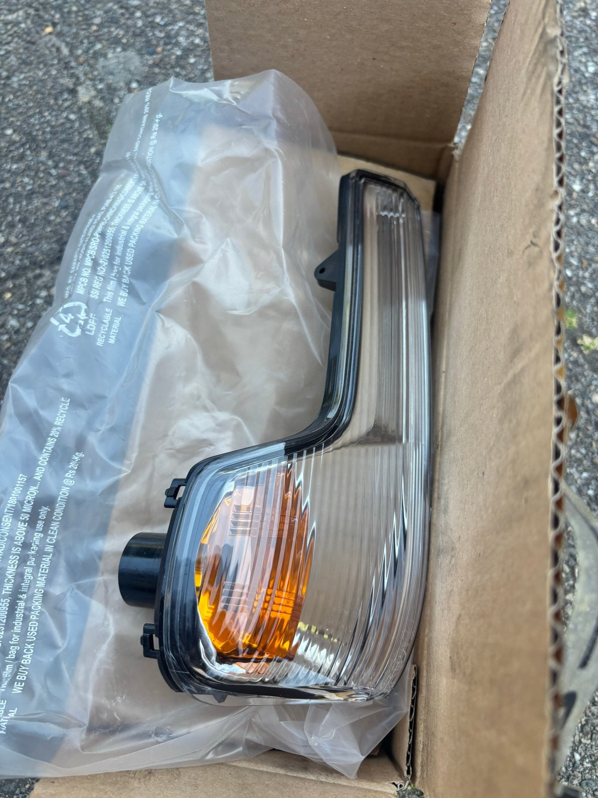 Iveco knipperlicht glas nieuw, Auto-onderdelen, Vrachtwagen-onderdelen, Ophalen of Verzenden, Nieuw, Iveco, Verlichting