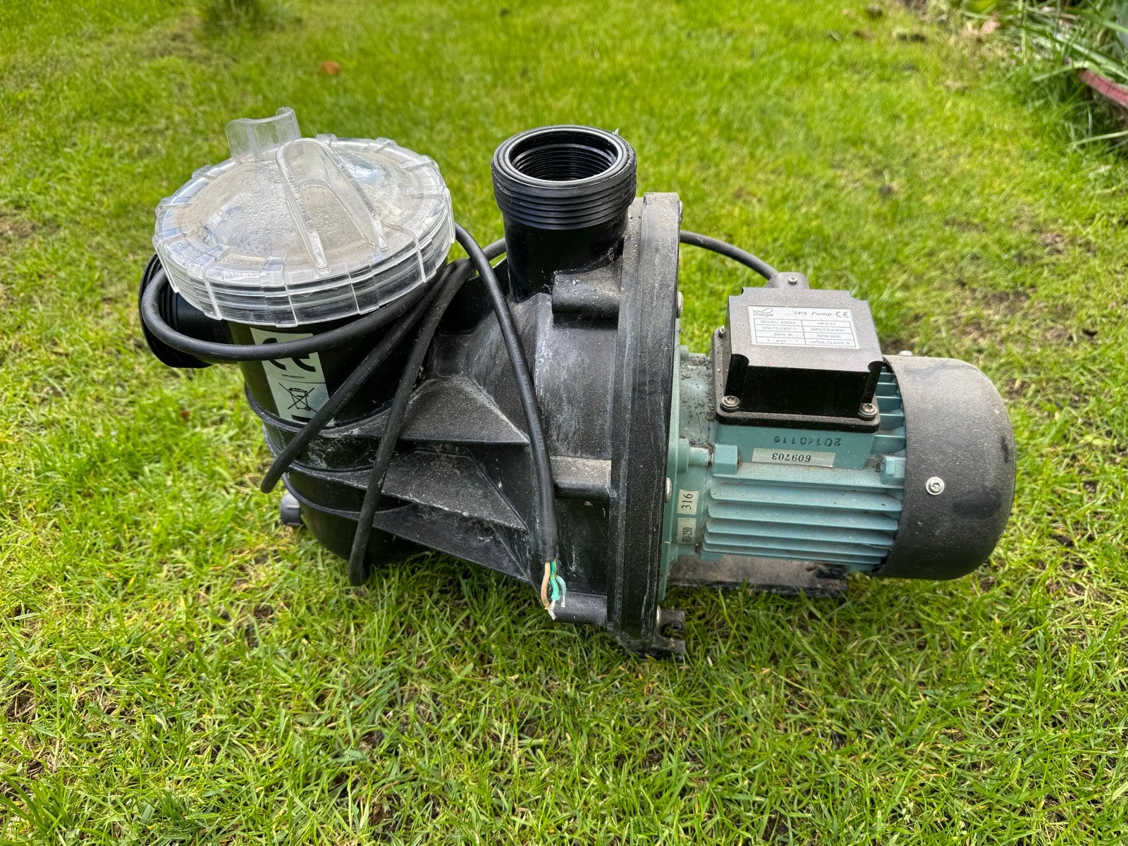 Mega SPA Pomp SS033 - 0.43kW, 230V, Ophalen of Verzenden, Gebruikt, Elektrisch, Overige typen