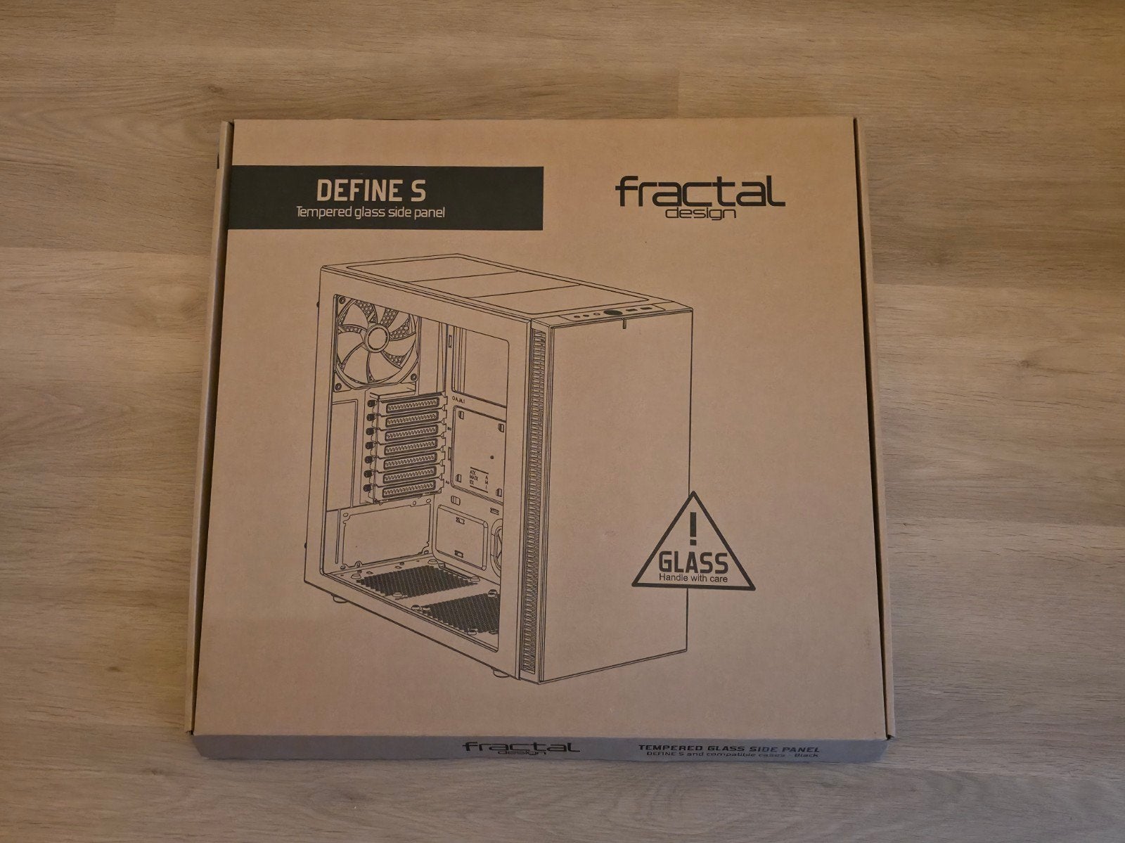 Fractal Define zijpaneel (nieuw), Computers en Software, Ophalen of Verzenden, Nieuw