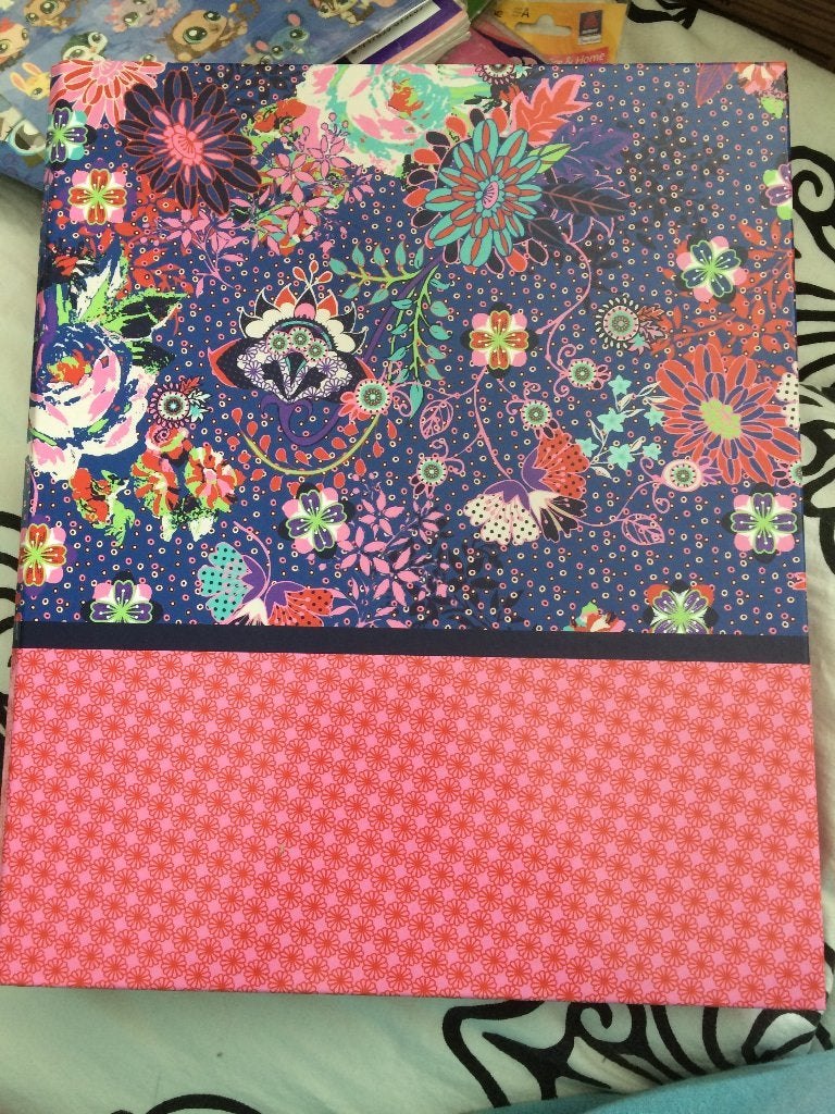 mooie multomap *nieuw* roze/paars met bloemen, Diversen, Ophalen of Verzenden, Nieuw