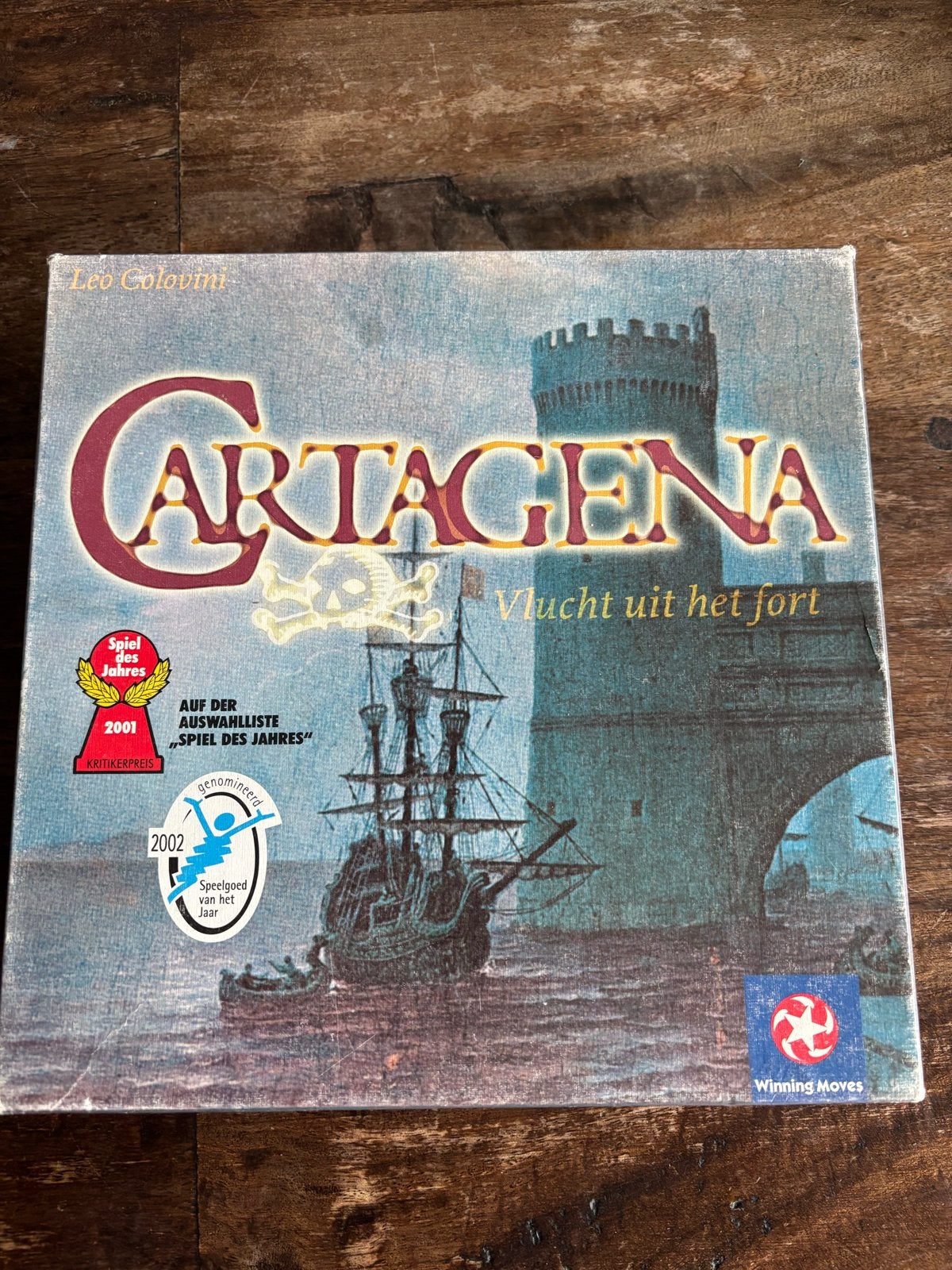 Cartagena bordspel - Vlucht uit het fort, Drie of vier spelers, Ophalen of Verzenden, Gebruikt
