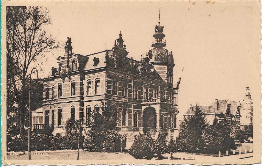 Oss 1953 Stadhuis, Verzenden, 1940 tot 1960, Gelopen, Noord-Brabant