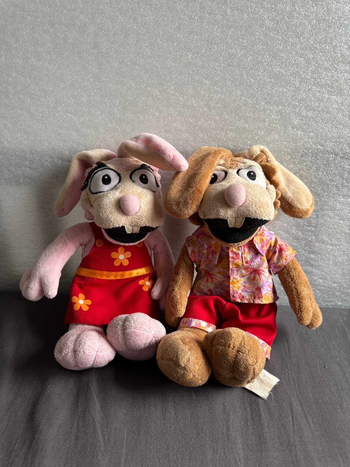 Leuke Ko en Kiki knuffels, Gebruikt, Overige merken, Overige karakters, Konijn