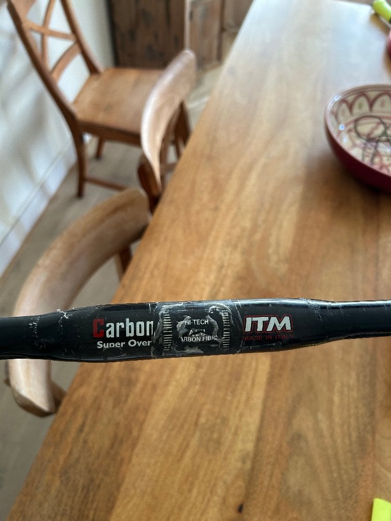 Racefiets stuur - ITM Carbon Super Oversize Drop Bar, Ophalen, Gebruikt, ITM