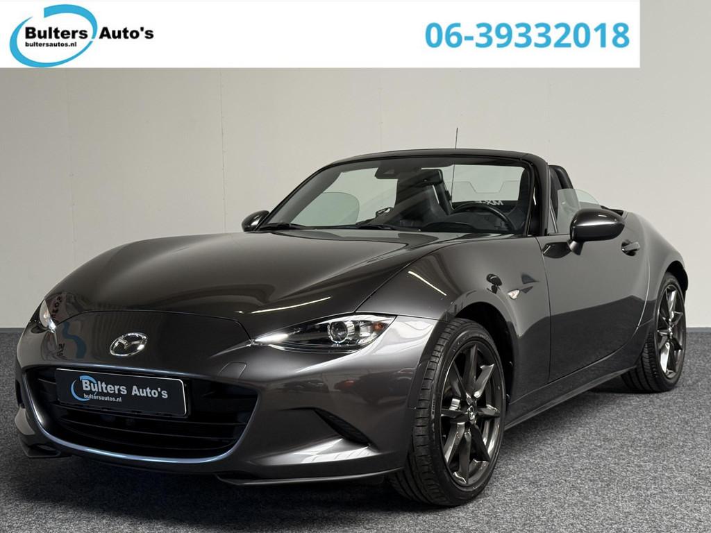 Mazda MX-5 1.5 SkyActiv-G 132 GT-M BTW | LEDER | 17"LMV | CA, Auto's, Mazda, Euro 6, 4 cilinders, Cabriolet, 132 pk