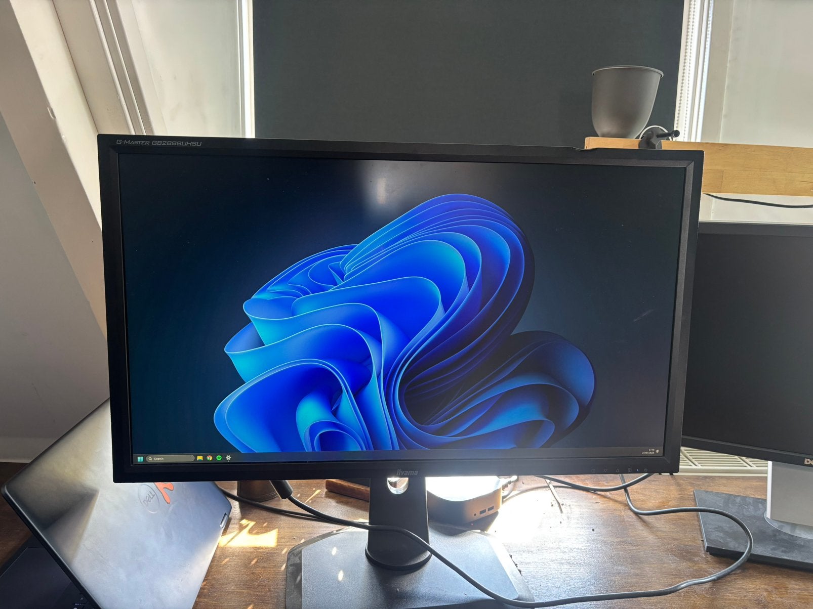 28” monitor 4k iiyama g master gb2888uhsu, Gebruikt, Ultra HD (4K), HDMI, TN