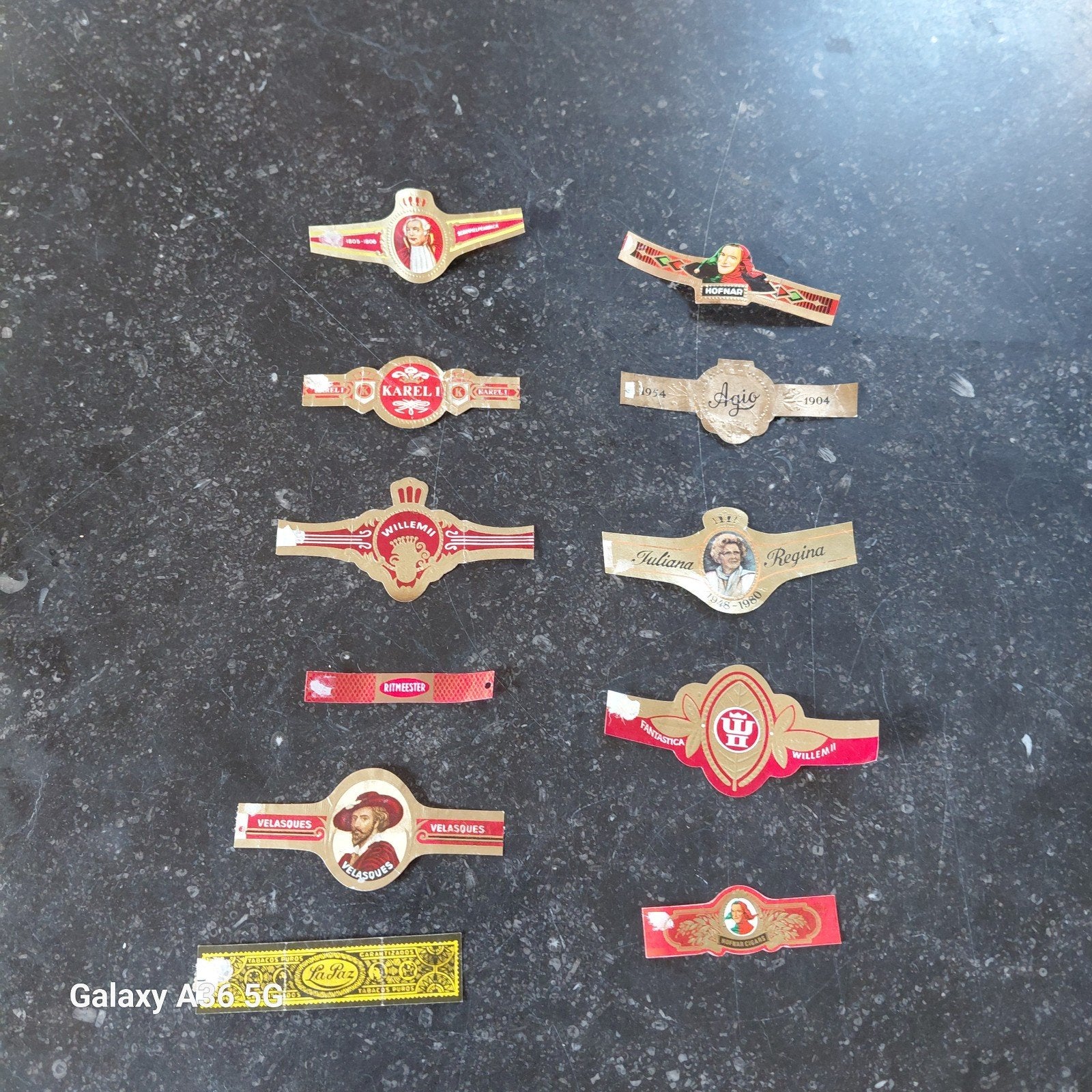 Collectie Vintage Sigarenbandjes, Verzamelen, Ophalen of Verzenden, Gebruikt