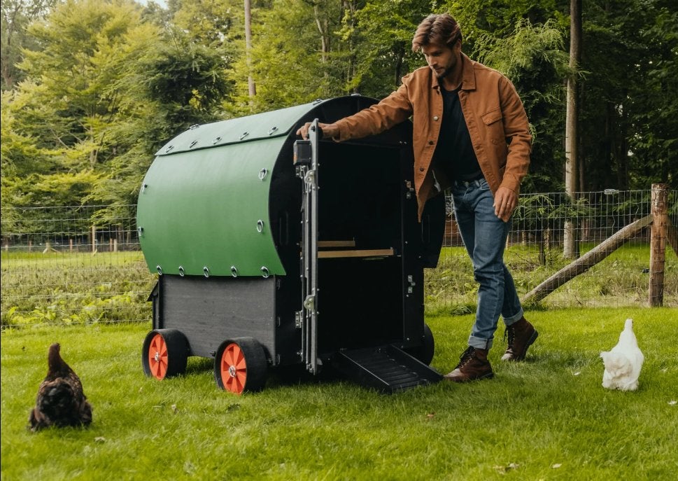 Kippenhok Nestera Wagon | Duurzame materialen, Ophalen of Verzenden, Nieuw, Kippenhok of Kippenren