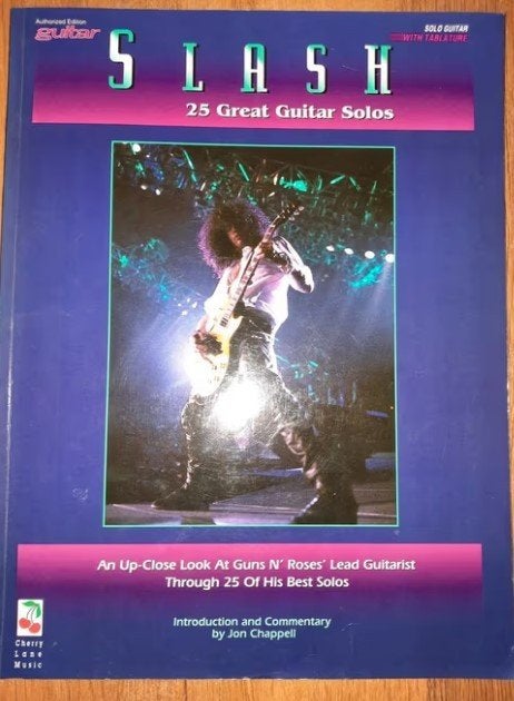 Slash: 25 Great Guitar Solos by Slash (met TAB)--MOOI, Overige genres, Ophalen of Verzenden, Artiest of Componist, Gitaar