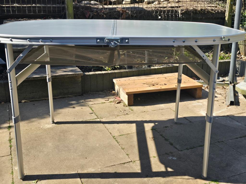 Bo camp opvouwbare tafel 120x80cm, Ophalen, Gebruikt, Campingtafel