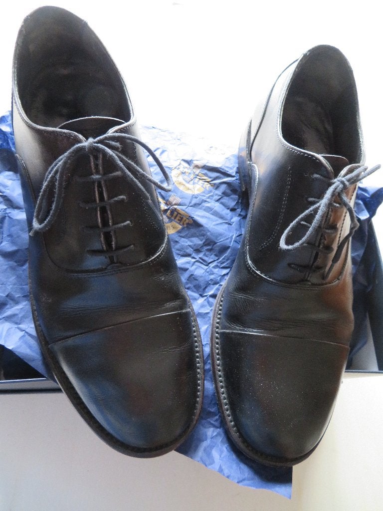 Heren schoenen van Lier mt 7,5 = 41 zwart Z.G.A.N., Kleding | Heren, Zwart, Van Lier, Ophalen of Verzenden, Zo goed als nieuw
