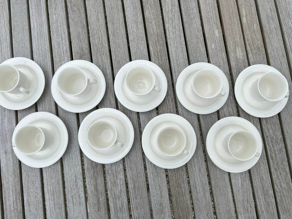 Arabia Arctica Koffiekopjes en Schotels - /bordjes/schaal, Ophalen, Zo goed als nieuw, Porselein, Kop(pen) en/of Schotel(s)