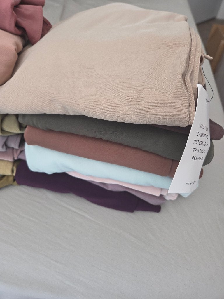 Merrachi hoofddoeken verschillende kleuren, Ophalen of Verzenden, Zo goed als nieuw, Maat 46/48 (XL) of groter, Sjaal