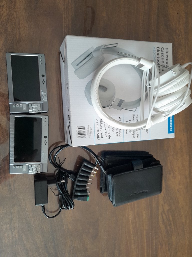 2 x AV500 Mediaspelers met accessoires, Audio, Tv en Foto, Mp3-spelers | Overige merken, Verzenden, Zo goed als nieuw, Archos