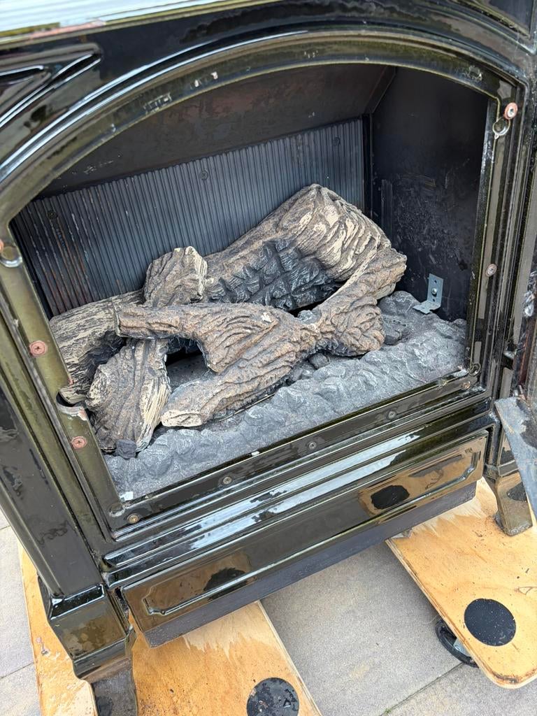 Gaskachel / vrijstaande gashaard (Euroheat Harmony 34), Ophalen, Zo goed als nieuw, Gas, Gaskachel