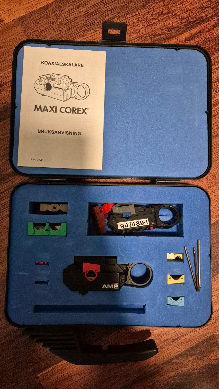 Maxi Corex Coax Stripper Set - Kabelstripper, Ophalen of Verzenden, Zo goed als nieuw