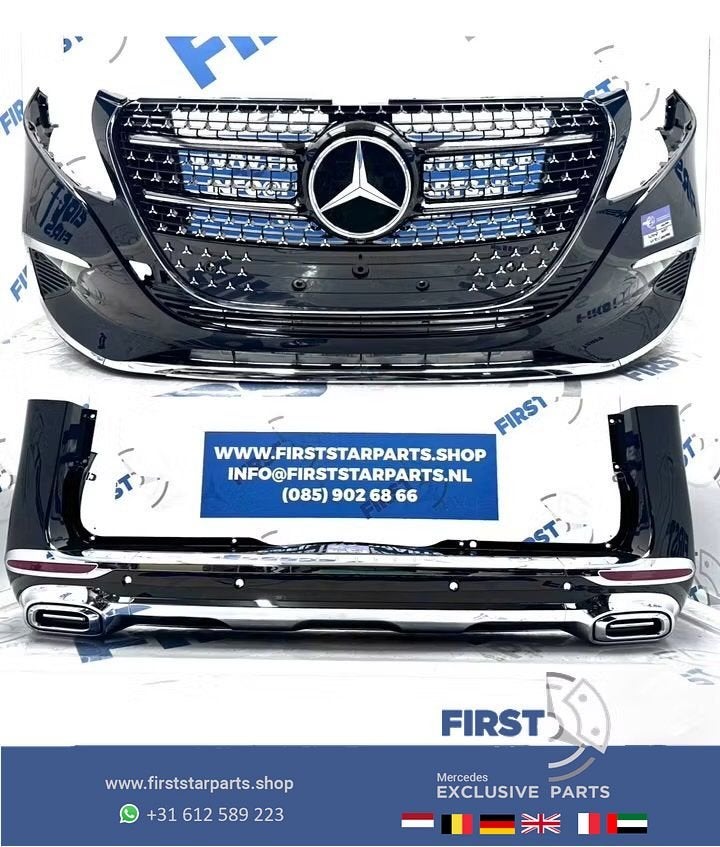 W447 V KLASSE FACELIFT 2026 PAKKET COMPLEET ZWART GRIJS WIT, Gebruikt, -, Ophalen of Verzenden, Bumper