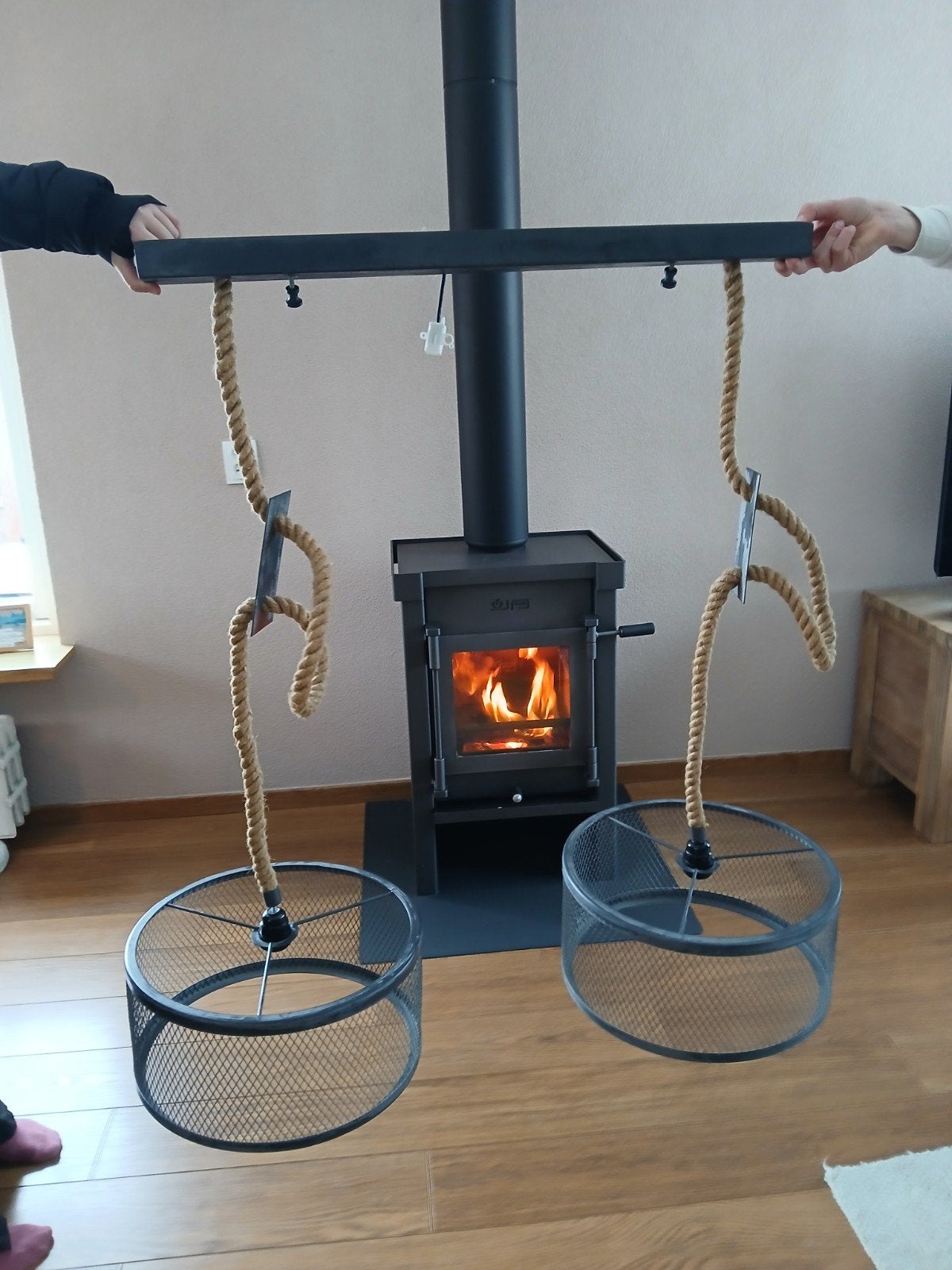 Hele mooie hanglamp zo goed als nieuw. Antraciet van kleur., Ophalen of Verzenden, Zo goed als nieuw, Metaal, Industrieel