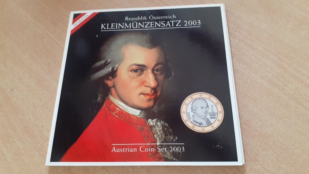 Euro munt set Oostenrijk 2003, Ophalen of Verzenden, Oostenrijk, Overige waardes, Setje